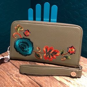 Embroidered All About the Benjamins Wallet